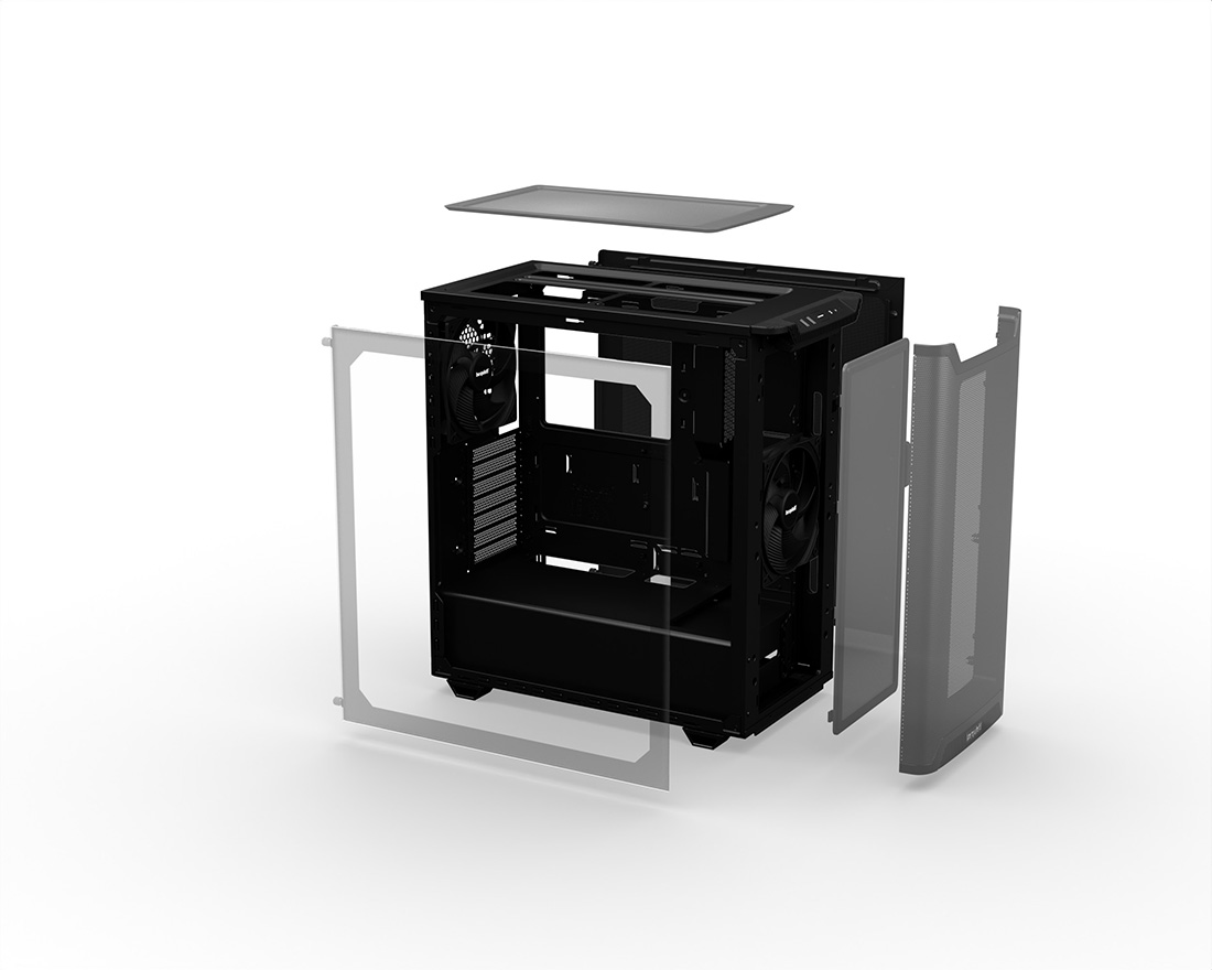 be quiet！ PURE BASE 501 PURE BASE 501 | Airflow Black silent essential PC cases from